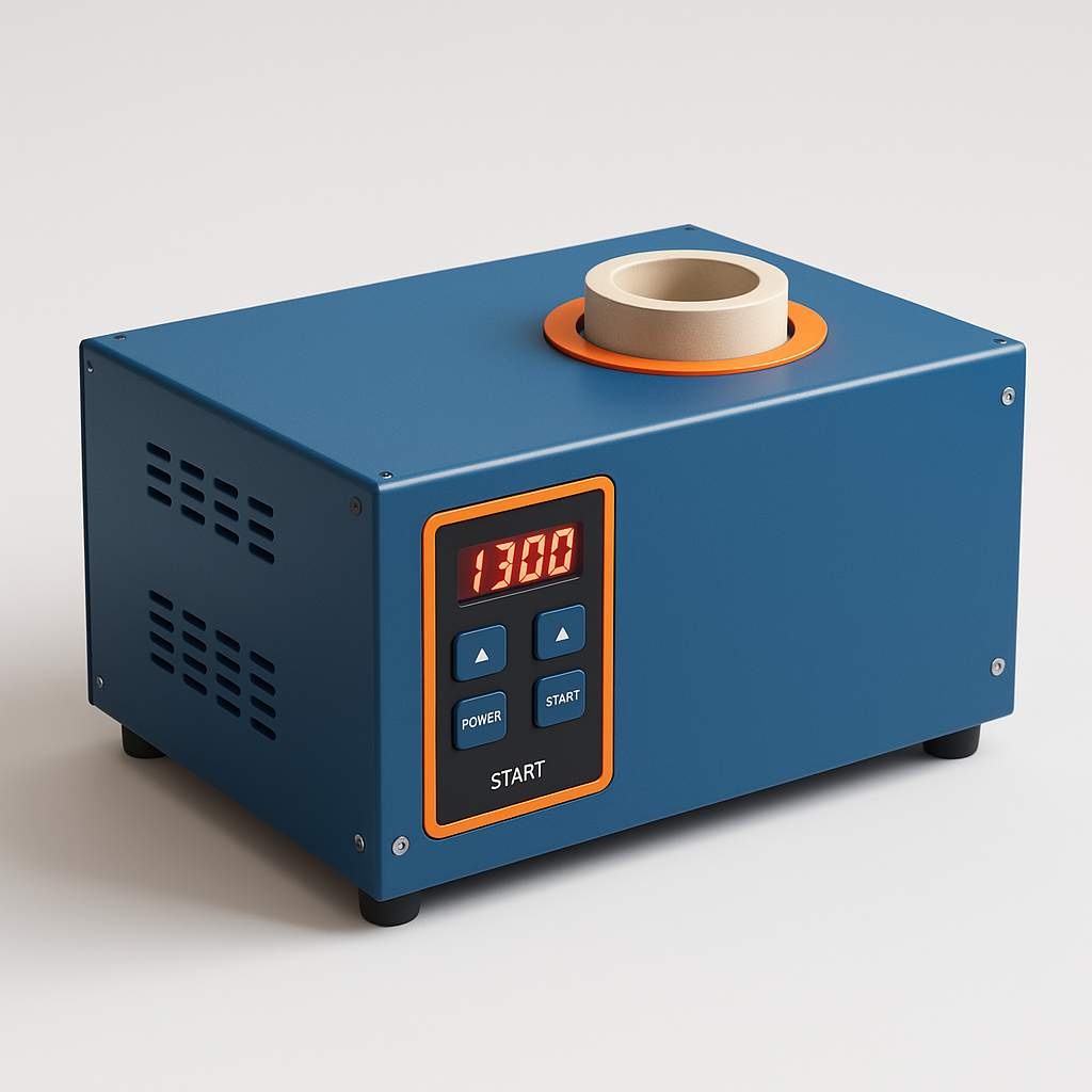 Horno de Inducción para Fundición de 3KW en Medellín