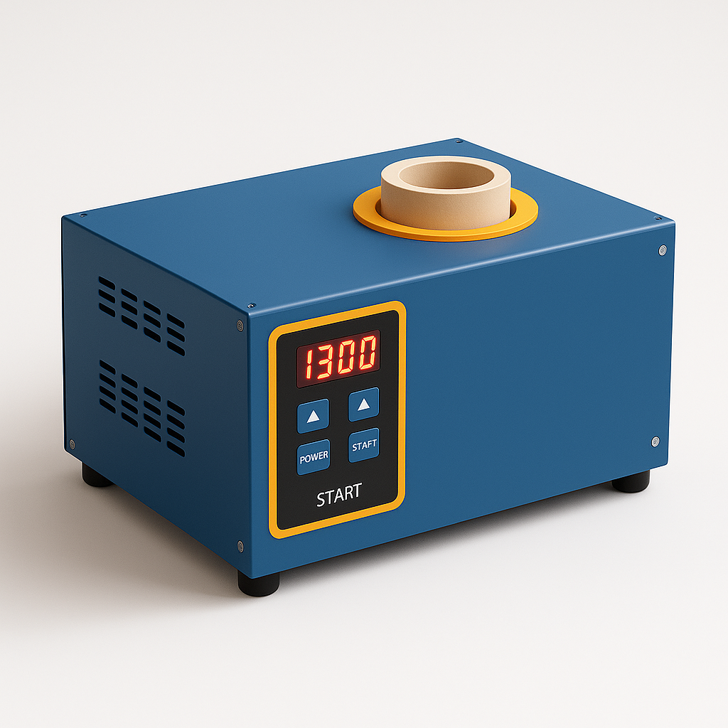 Horno de Inducción para Fundición de 3KW en Medellín